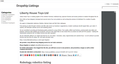 Desktop Screenshot of dropshiplistings.net